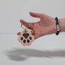 Porte clé - Empreinte de patte Visuel 2